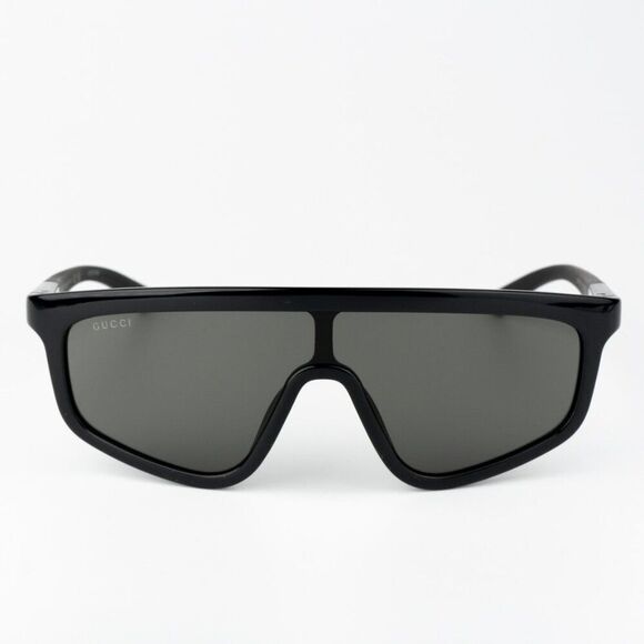 NEW Gucci GG1736S 001 Black Grey Unisex Sunglasses GG 1736S - Picture 1 of 8